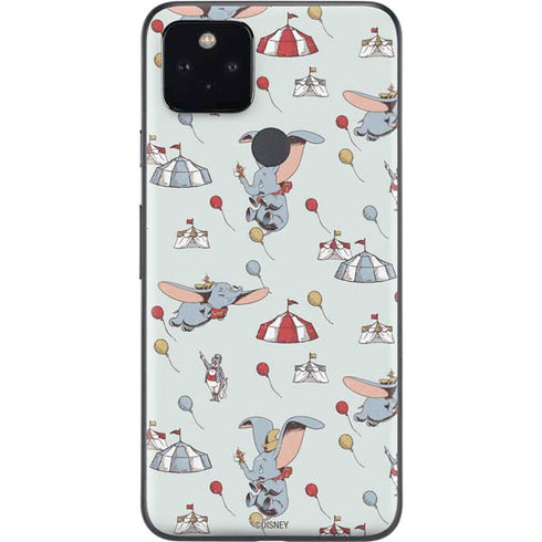 Disney Dumbo Vintage Pattern Google Pixel 5a Skin